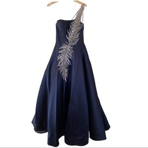 Navy blue Terani Gown